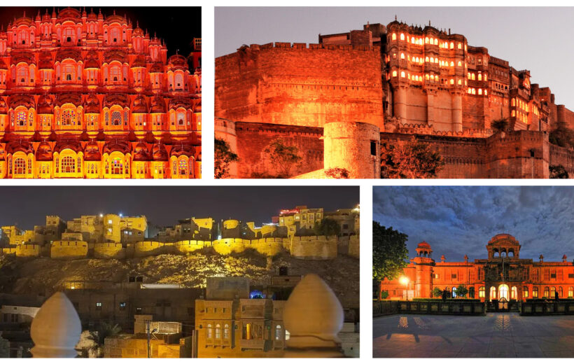 Jaipur 02 (N) Jodhpur 01 (N) Jaisalmer 02 (N) Bikaner 01 (N) 06 Nights 07 Days