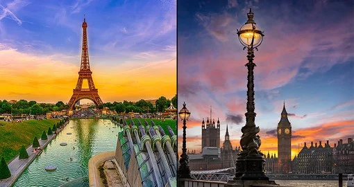 London and Paris Tour Package from India 7 Days 6 Nights