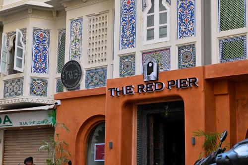 the Red Pier by Downtown Udaipur